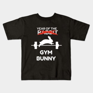 Year of Gym Bunny Kids T-Shirt